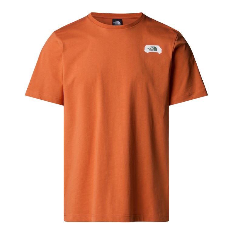 The North Face Outdoor Graphic S/S T-shirt Heren Iron Bronze L