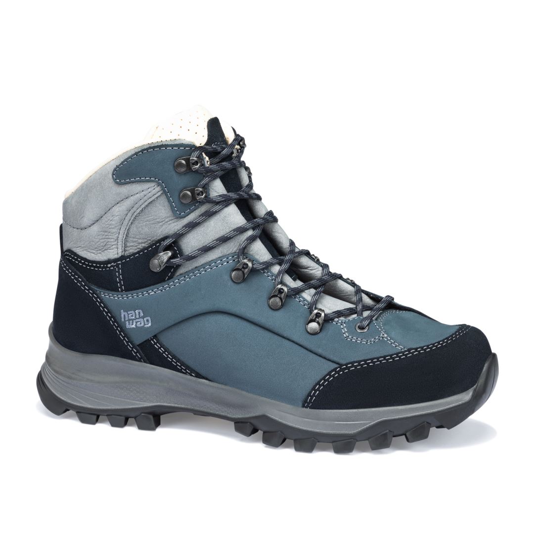 Hanwag Alta Bunion II Lady LL - Navy/light grey - Schoenen - Wandelschoenen - Halfhoge schoenen