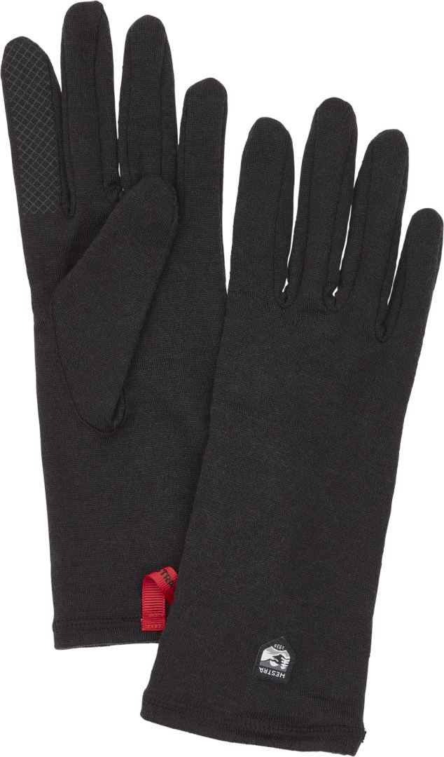 Hestra Merino Wool Liner Long Handschoen Black 9