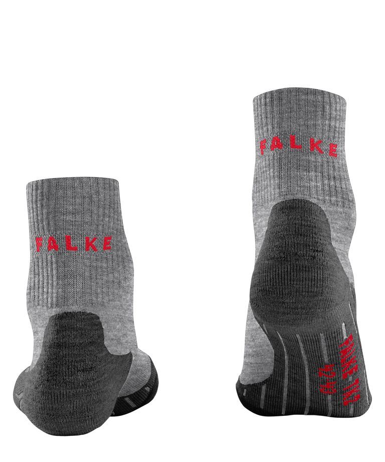 Falke Tk2 Explore Short Heren Wandelsok Light Grey 46-48