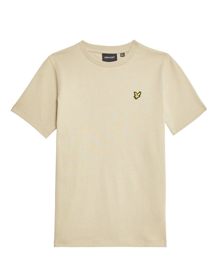 Lyle & Scott Plain T-shirt Kinderen Stone 7/8