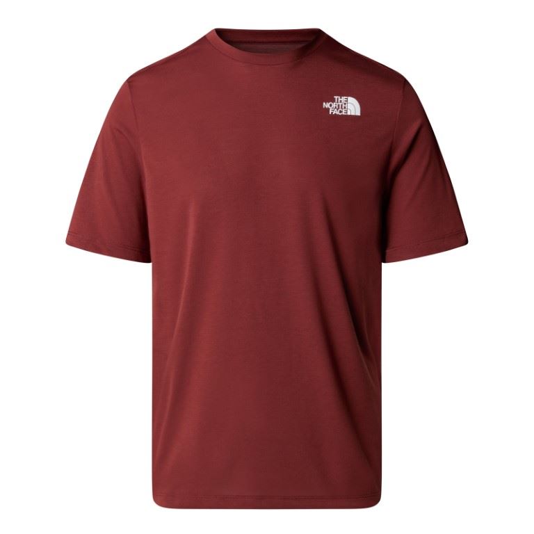 The North Face Foundation Mountains Faces T-shirt Heren Sumac XL