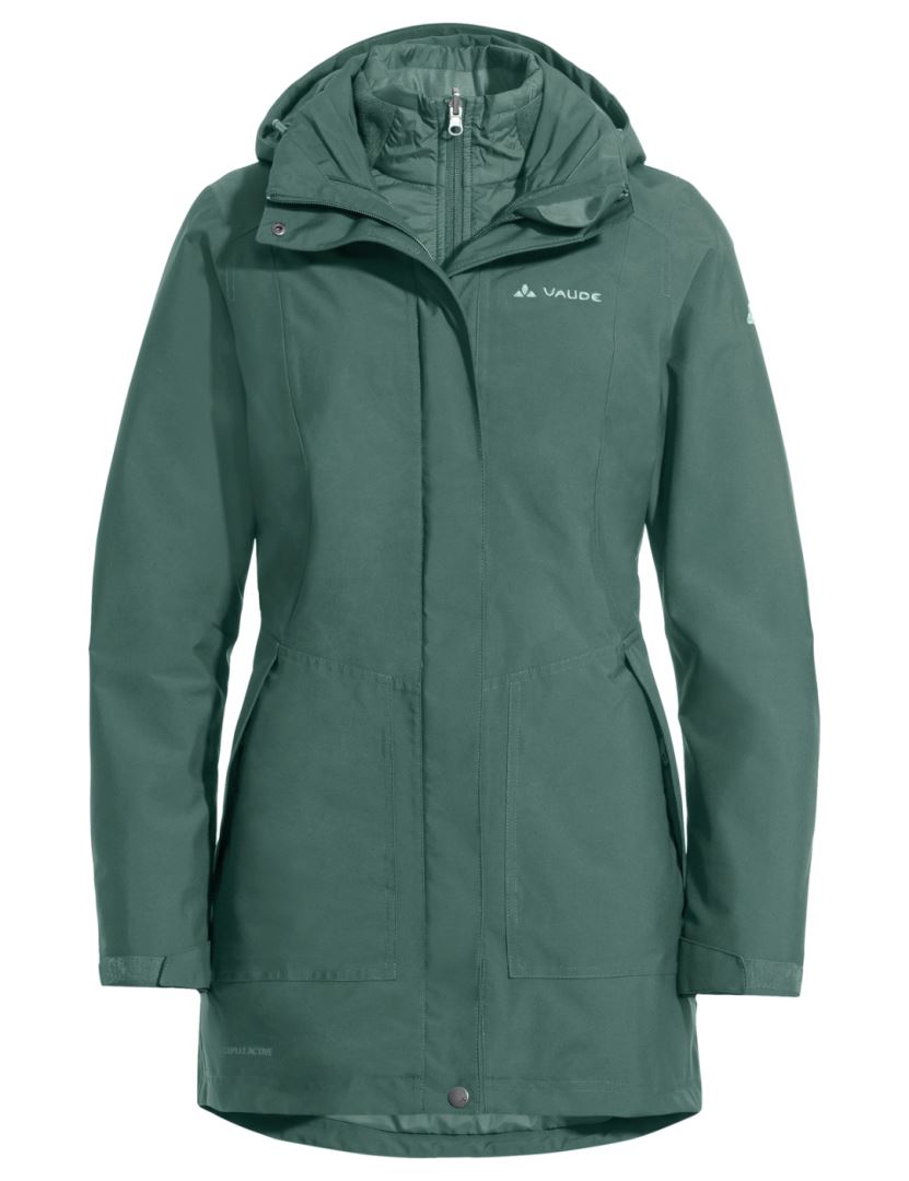 VAUDE Idris 3 In 1 III Jasje Dames - Dusty Forest - 36