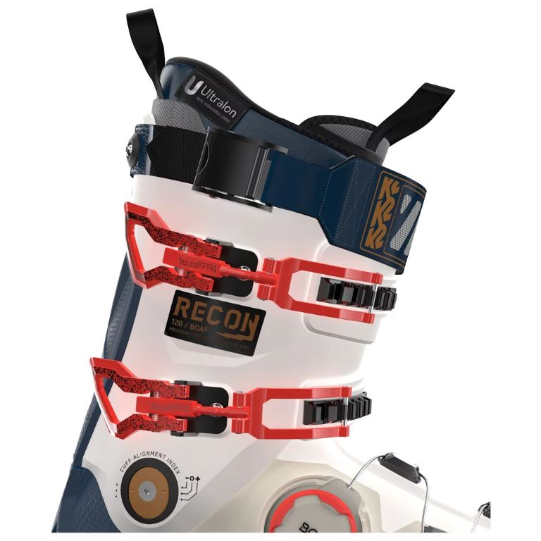 K2 Recon 120 Boa Skischoen Heren White 28, 5